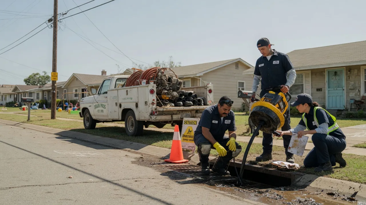 Drain Cleaning in Stinnett, TX near me